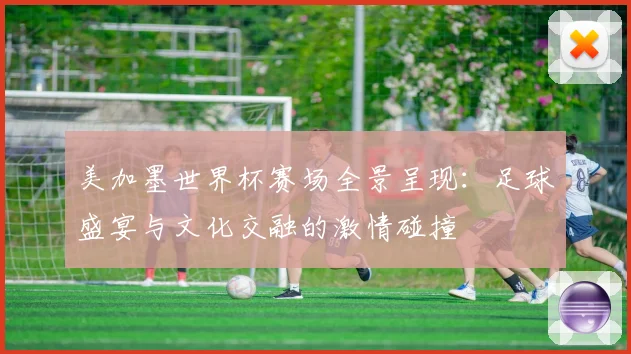 美加墨世界杯赛场全景呈现：足球盛宴与文化交融的激情碰撞